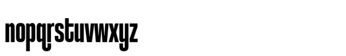 Coolvetica Heavy Compressed Font LOWERCASE