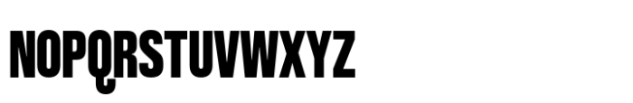 Coolvetica Heavy Condensed Font UPPERCASE