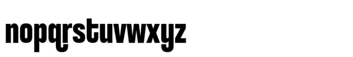 Coolvetica Heavy Condensed Font LOWERCASE