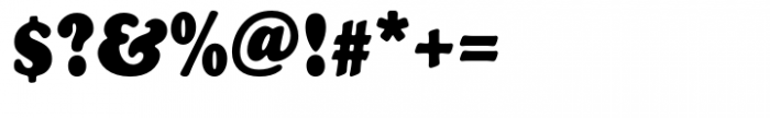 Cooper Black Condensed (D) Font OTHER CHARS