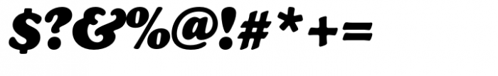 Cooper Black Italic (D) Font OTHER CHARS