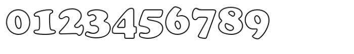 Cooper Black Std Outline Standard (d) Font OTHER CHARS