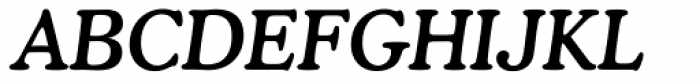 Cooper Medium Italic Font UPPERCASE