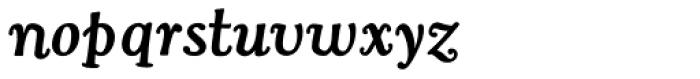 Cooper Old Style URW Medium Italic Font LOWERCASE
