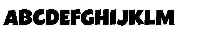 Cooties PB Font UPPERCASE