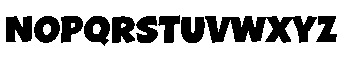 Cooties PB Font UPPERCASE