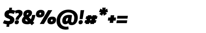 Copihue Black Italic Font OTHER CHARS
