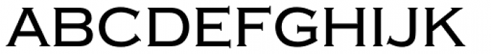 Copperplate EF Medium Font UPPERCASE