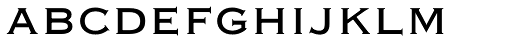 Copperplate Gothic Font LOWERCASE