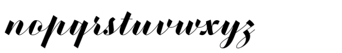 Copperscript Bold Font LOWERCASE