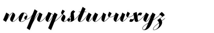 Copperscript Extra Bold Font LOWERCASE