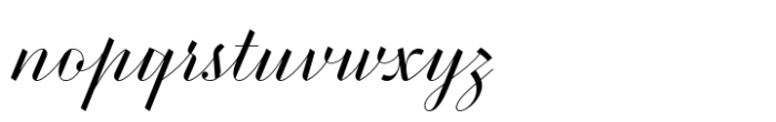 Copperscript Light Font LOWERCASE