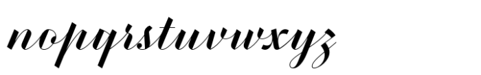 Copperscript Medium Font LOWERCASE
