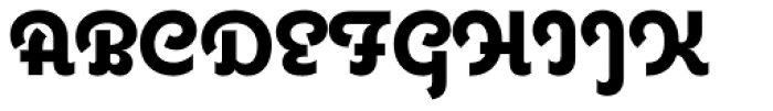 Coquette ExtraBold Font UPPERCASE