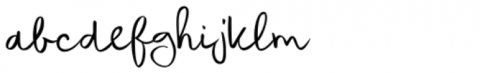 Coquillage Font LOWERCASE