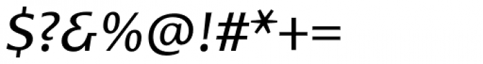 Cora Basic Italic Font OTHER CHARS