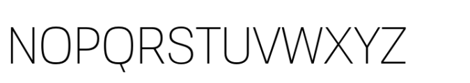 Cora Montserra Extralight Font UPPERCASE