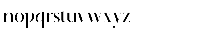 Coraline Regular Font LOWERCASE