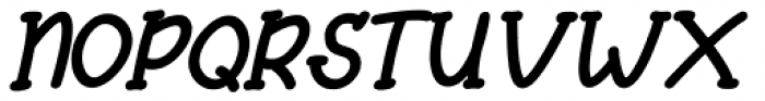 Corazon Bold Italic Font UPPERCASE