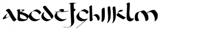 Corbei Uncial Font UPPERCASE