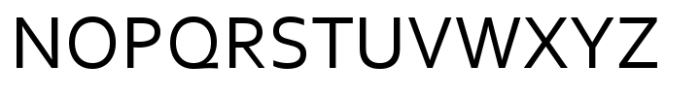 Corbel Regular Font UPPERCASE