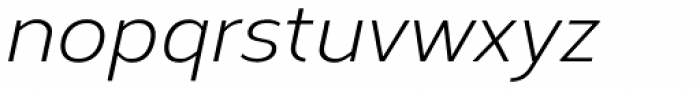 Corbert Italic Font LOWERCASE