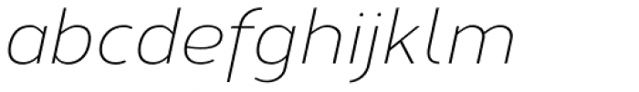 Corbert Light Italic Font LOWERCASE