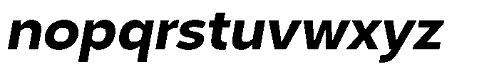 Corbert Text Bold Italic Font LOWERCASE