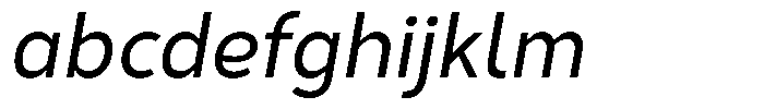 Corbert Text Book Semi Condensed Ital FONT