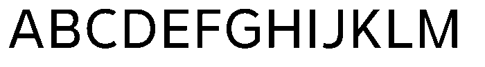 Corbert Text Book Semi Condensed Font UPPERCASE