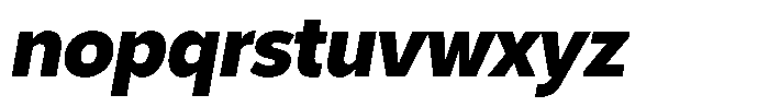 Corbert Text Ex Bold Semi Condensed Ital Font LOWERCASE