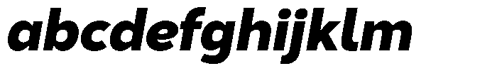 Corbert Text Extra Bold Italic FONT