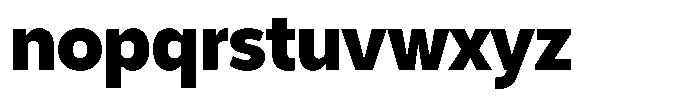 Corbert Text Extra Bold Semi Condensed Font LOWERCASE