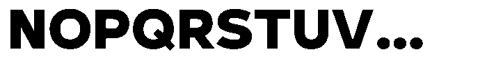 Corbert Text Extra Bold Font UPPERCASE
