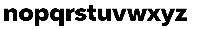Corbert Text Extra Bold Font LOWERCASE