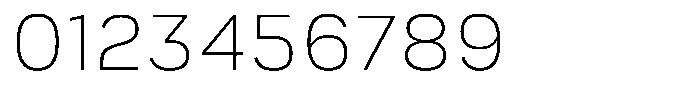 Corbert Text Extra Light Semi Condensed Font OTHER CHARS
