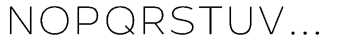 Corbert Text Extra Light Font UPPERCASE