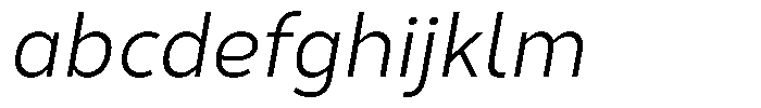 Corbert Text Light Semi Condensed Ital FONT