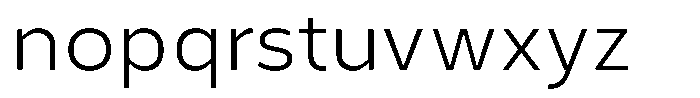 Corbert Text Light Font LOWERCASE