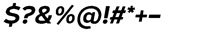 Corbert Text Medium Italic Font OTHER CHARS