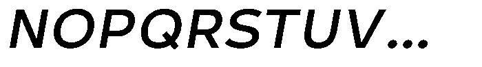 Corbert Text Regular Italic Font UPPERCASE