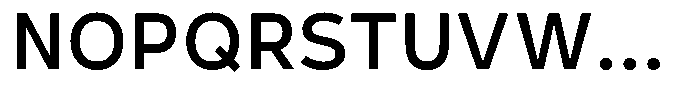 Corbert Text Regular Semi Condensed Font UPPERCASE