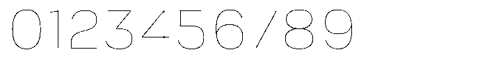 Corbert Text Thin Semi Condensed Font OTHER CHARS