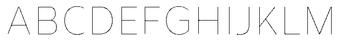Corbert Text Thin Semi Condensed Font UPPERCASE