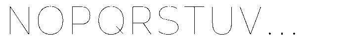 Corbert Text Thin Semi Condensed Font UPPERCASE