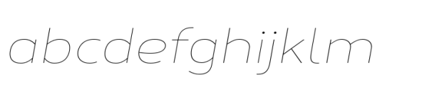 Corbert Wide Thin Italic FONT