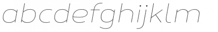 Corbert Wide Thin Wide Italic Font LOWERCASE