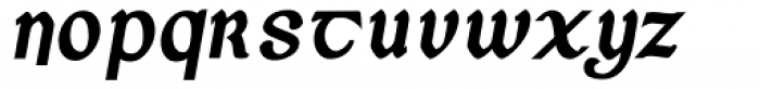 Corcaigh Bold Oblique Font UPPERCASE