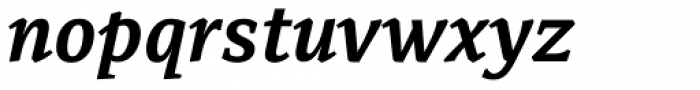 Cordale Bold Italic Font LOWERCASE