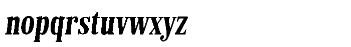 Cordavia Italic Regular Font LOWERCASE